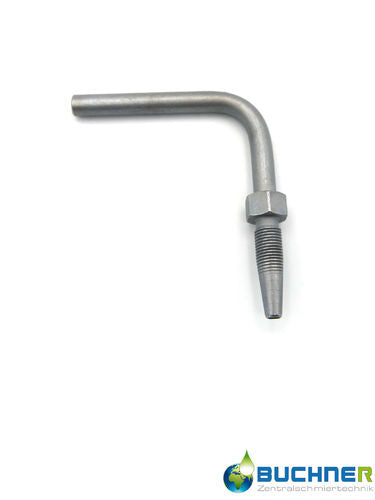 Rohrstutzen 90° gebogen L1=59mm - L2=50mm