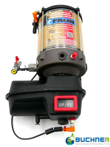 Pumpe EP-1 24V 2,5kg Ausführung Faun / Zöller mit Steuerung EP-F1 Ausführung Faun