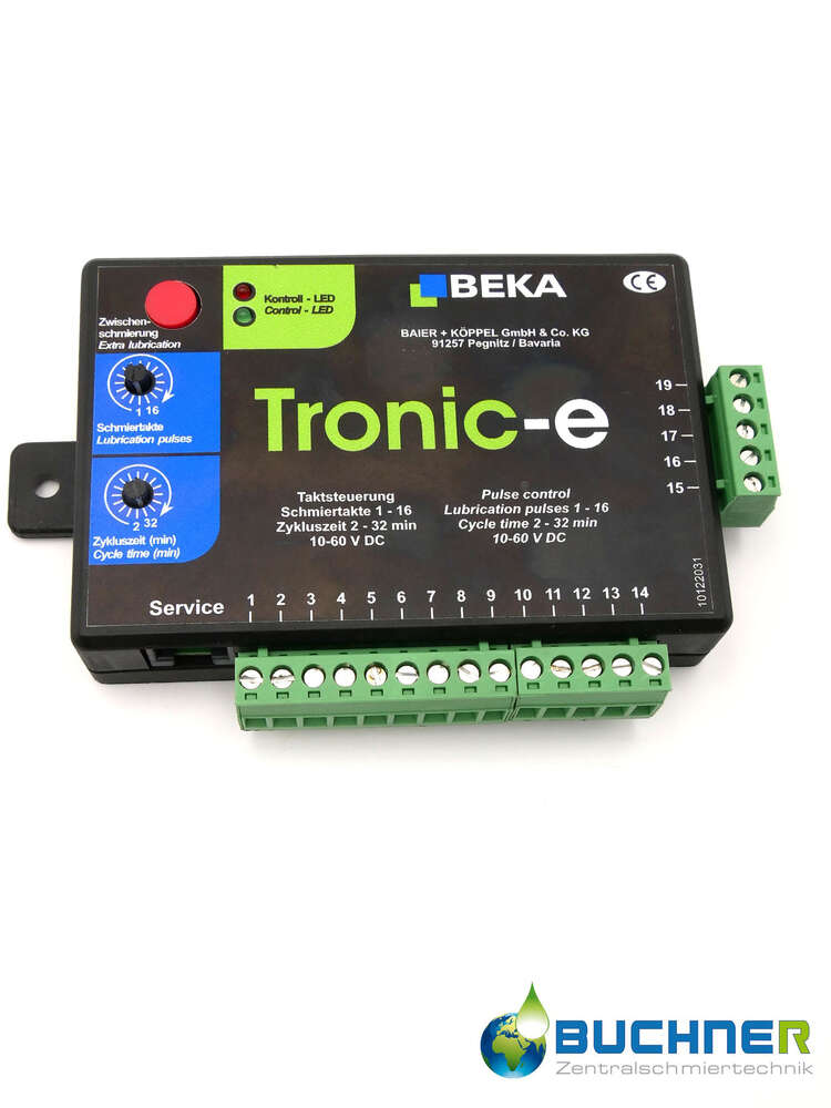 Externe Steuerung Tronic-E 1-16 Takte / 2-32 min.