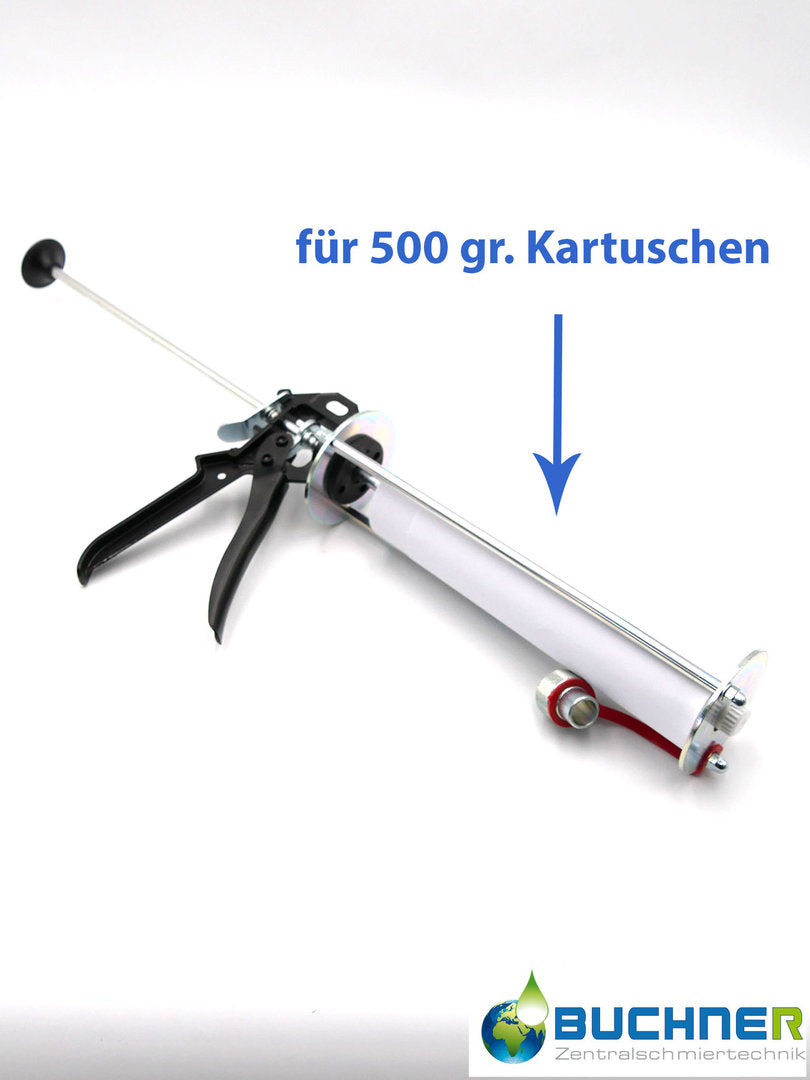 Einhand Befüllpresse für Fuchs Schraubkartusche
