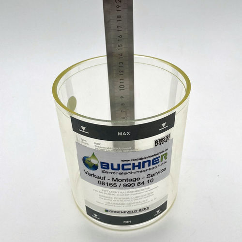 BEKA MAX Klarsichtbehälter 1,2kg Pico Pumpe